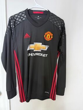 Adidas Manchester United Goalkeeper 2016/17 Long Sleeve Jersey Size S